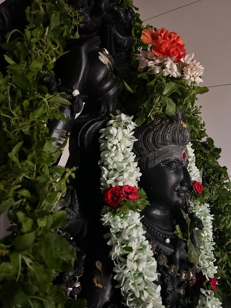 Side darshan of the deity